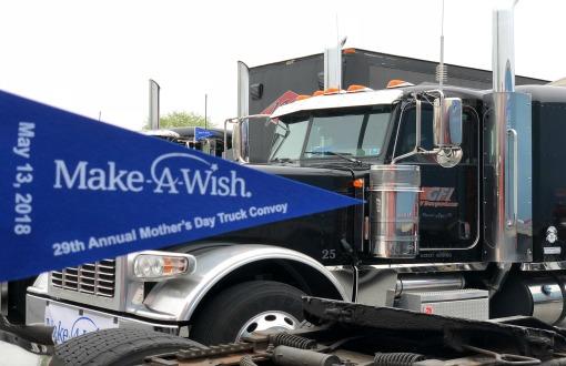 Make-A-Wish Truck Convoy 2018 Make-A-Wish Truck Convoy 2018